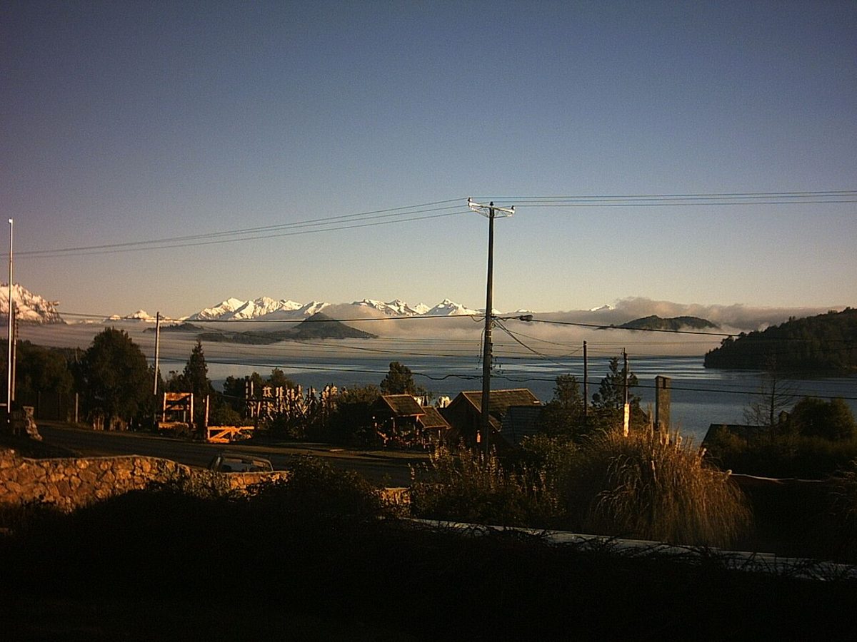 Panoramic view over Lake Nahuel Huapi near Bariloche, the kind of vista reached by chairlift