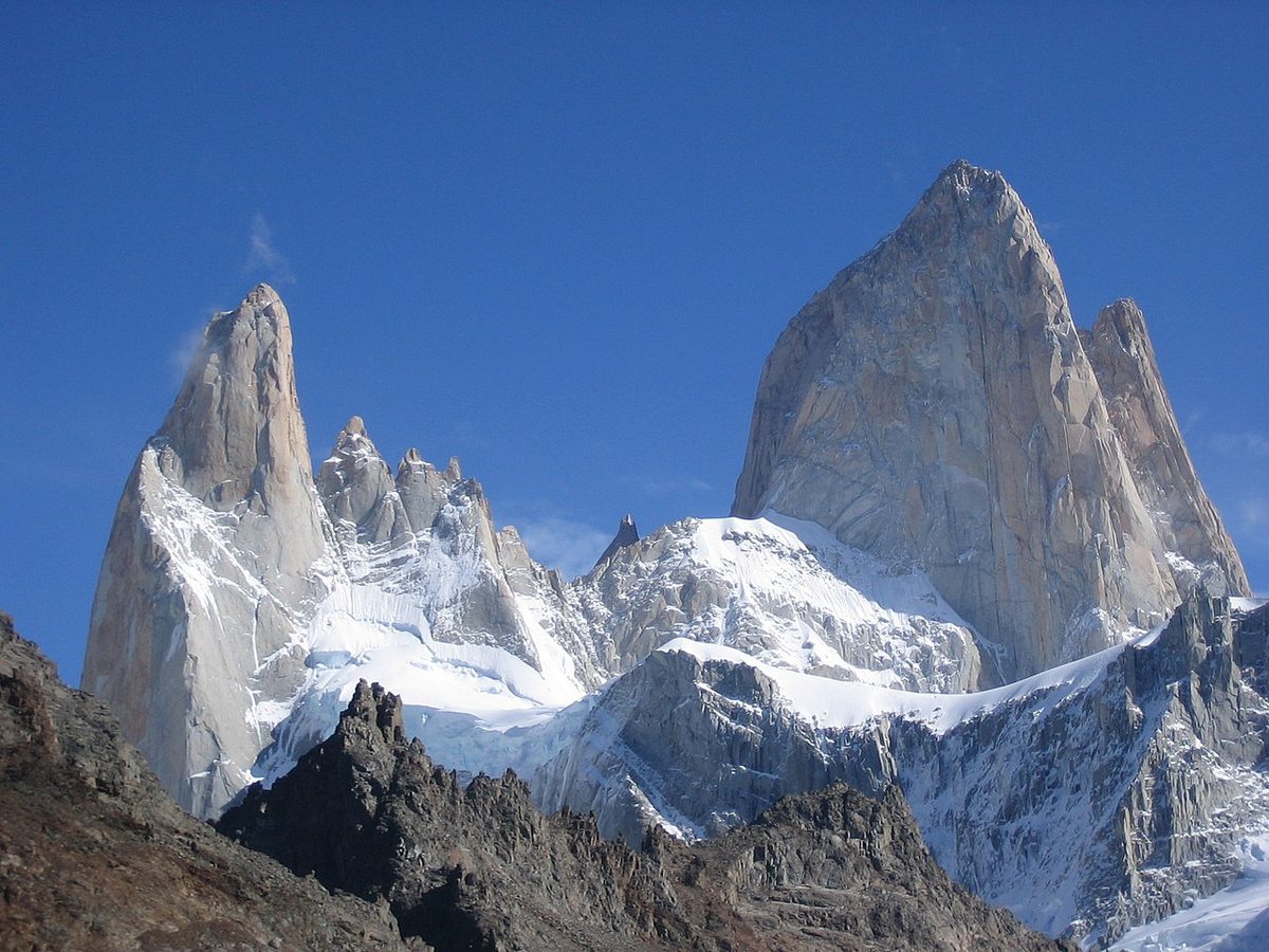 Monte Fitz Roy viewed from a short hike near El Chalten