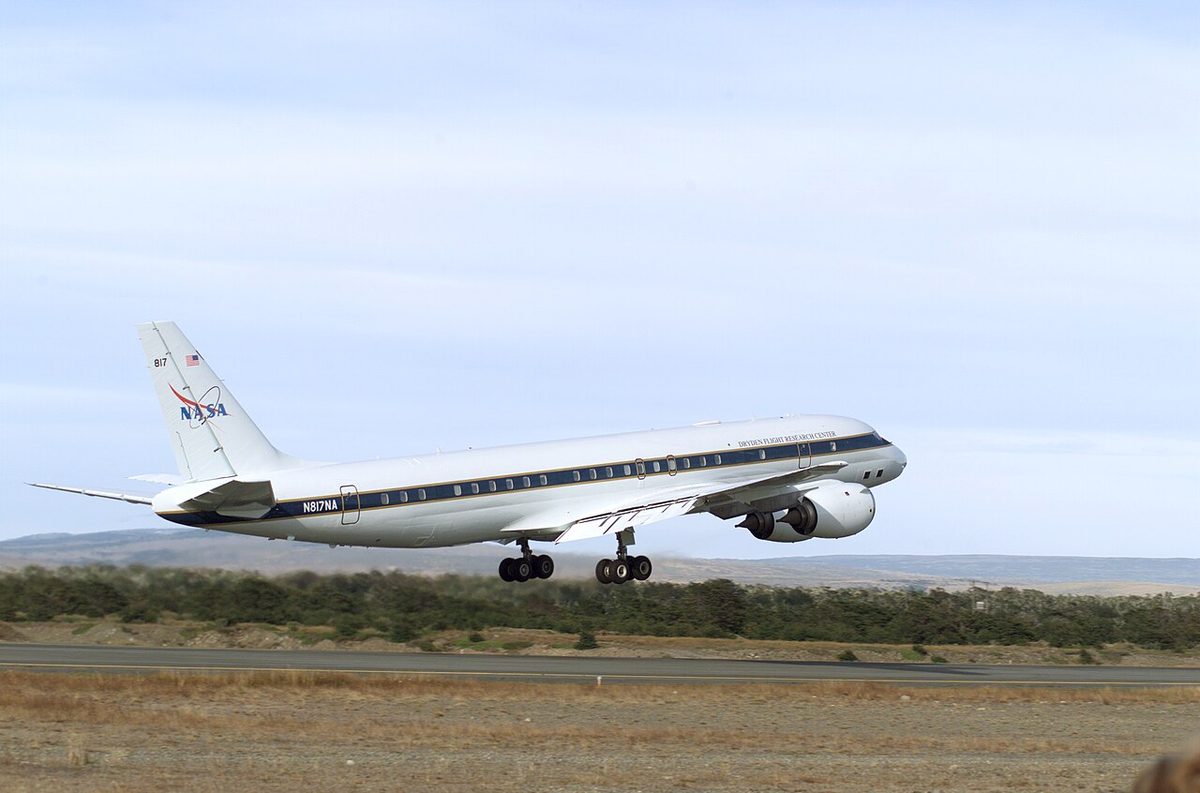 Presidente Carlos Ibanez del Campo airport near Punta Arenas, where buses stop on the way to Puerto Natales