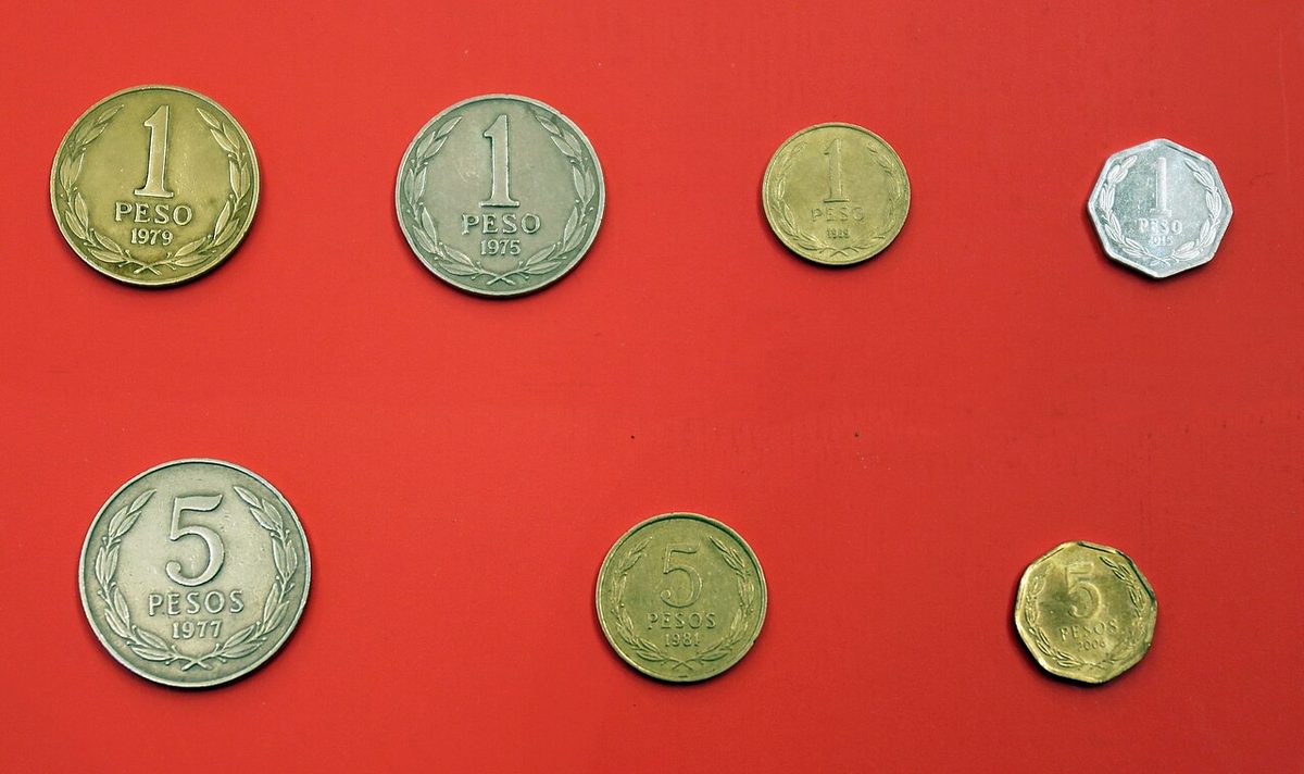 Chilean peso coins; Chile's steadier currency and dependable card acceptance make budgeting simpler