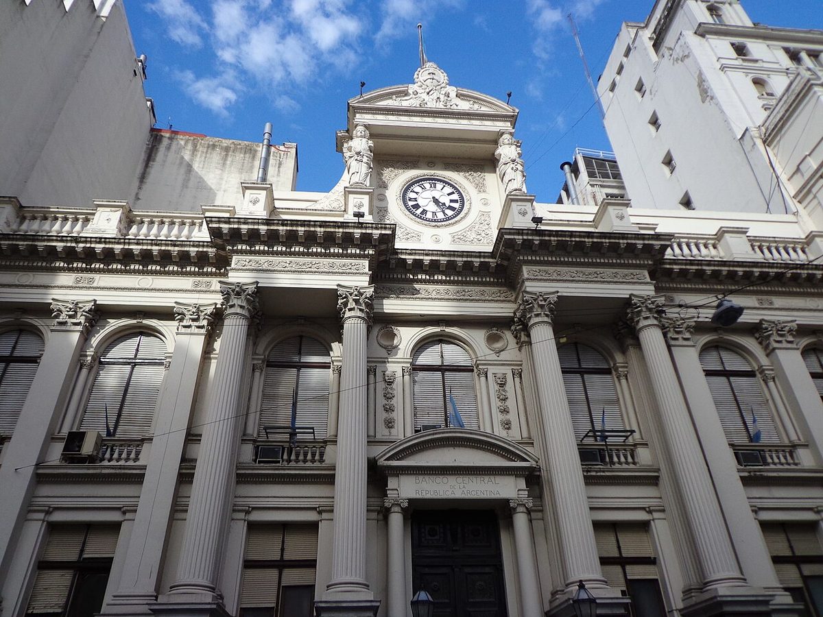 The Banco Central building in Buenos Aires, the authority behind Argentina's shifting exchange rates