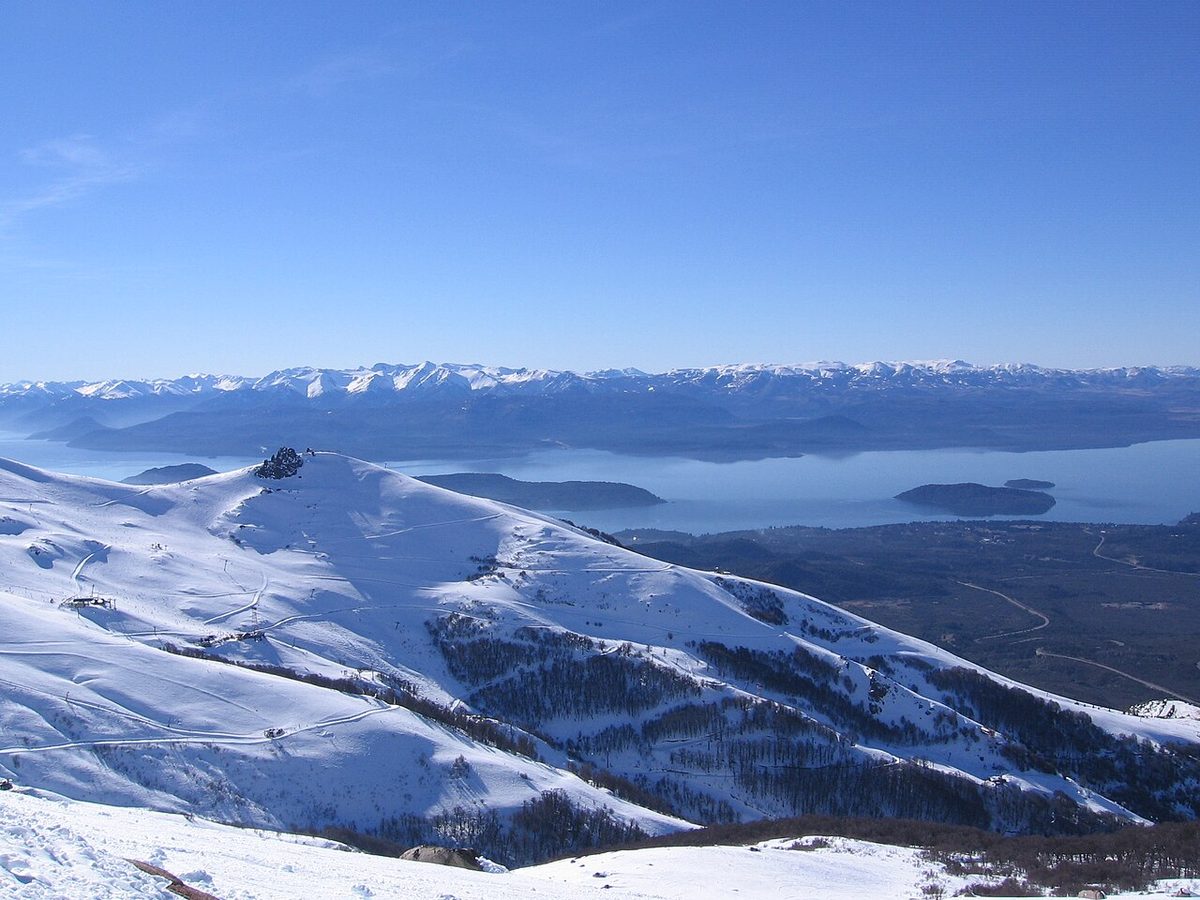 Cerro Catedral above Bariloche, where ski-season beds and lift passes are booked far in advance