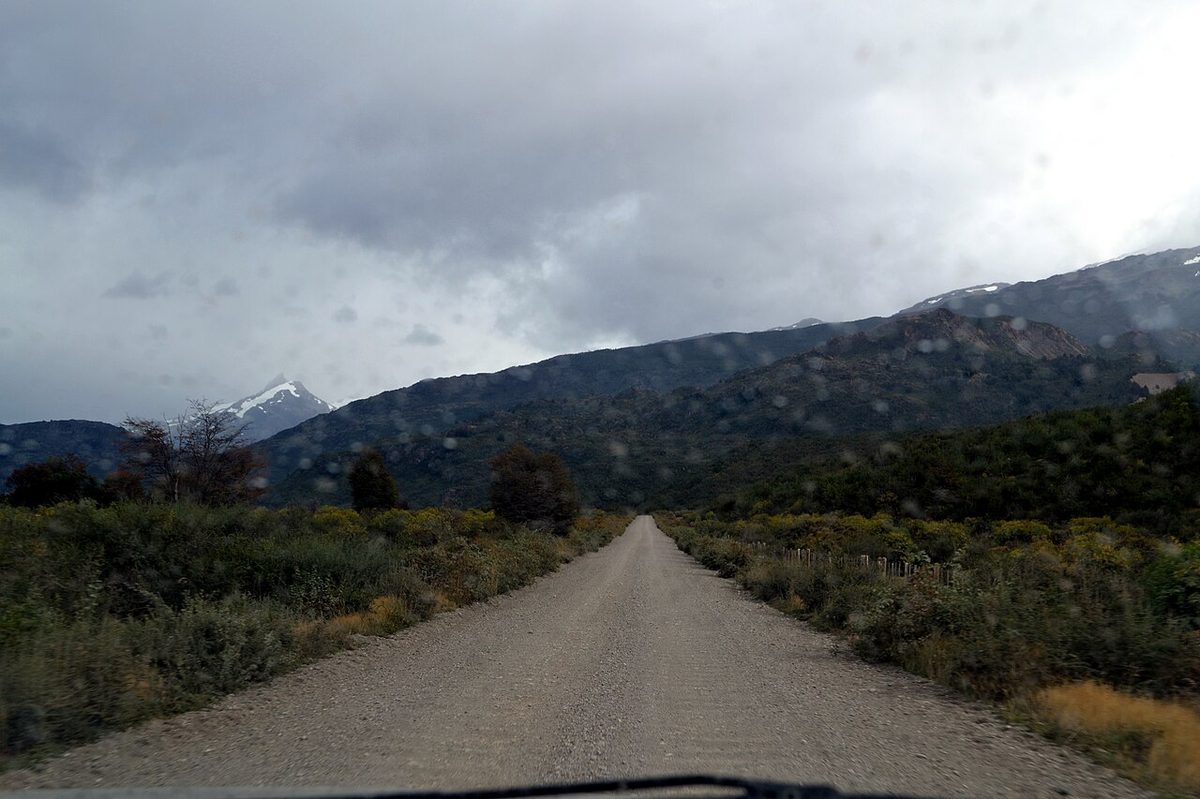 The gravel Carretera Austral in Chilean Patagonia, where rental excess and breakdown cover matter