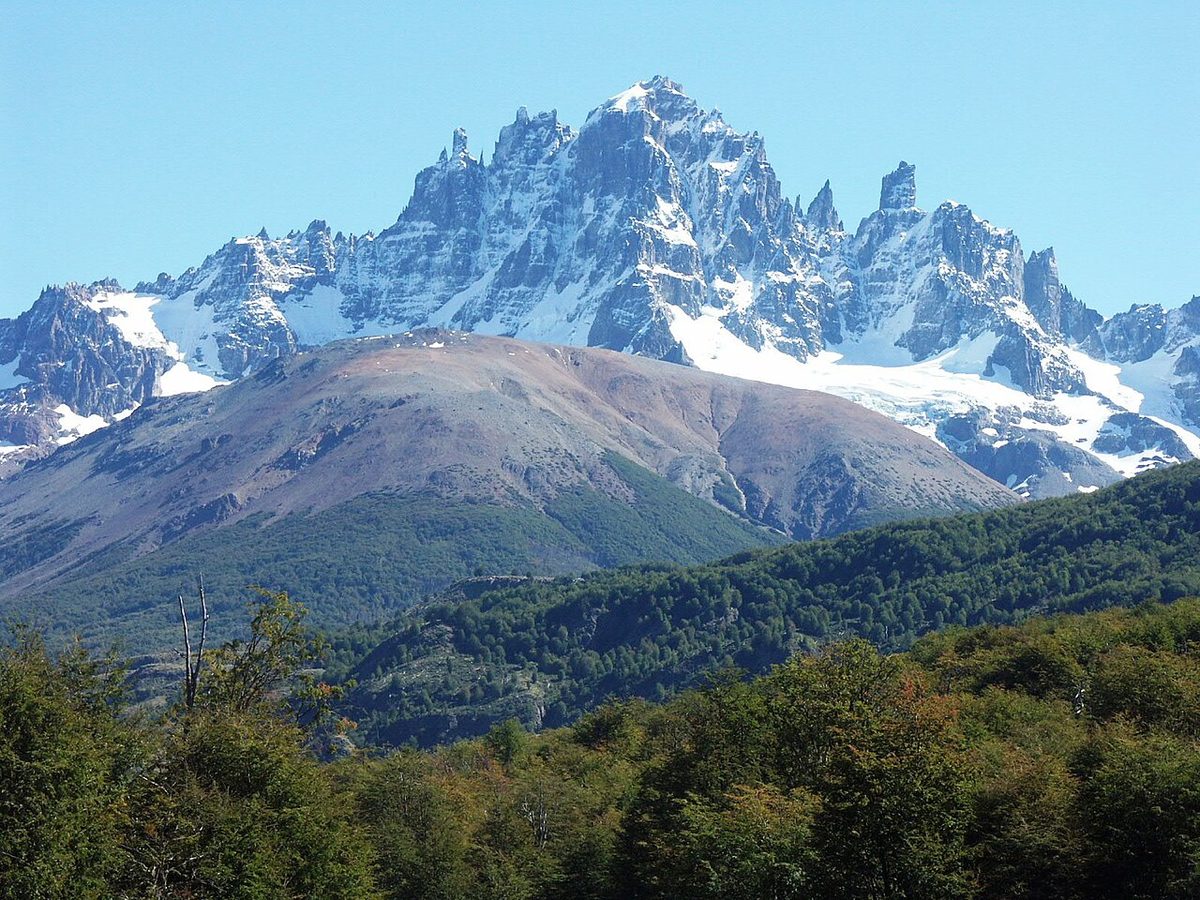 The Cerro Castillo massif in Chilean Patagonia, whose mountain trails are guide-only by resolution and self-guided only by seasonal exception